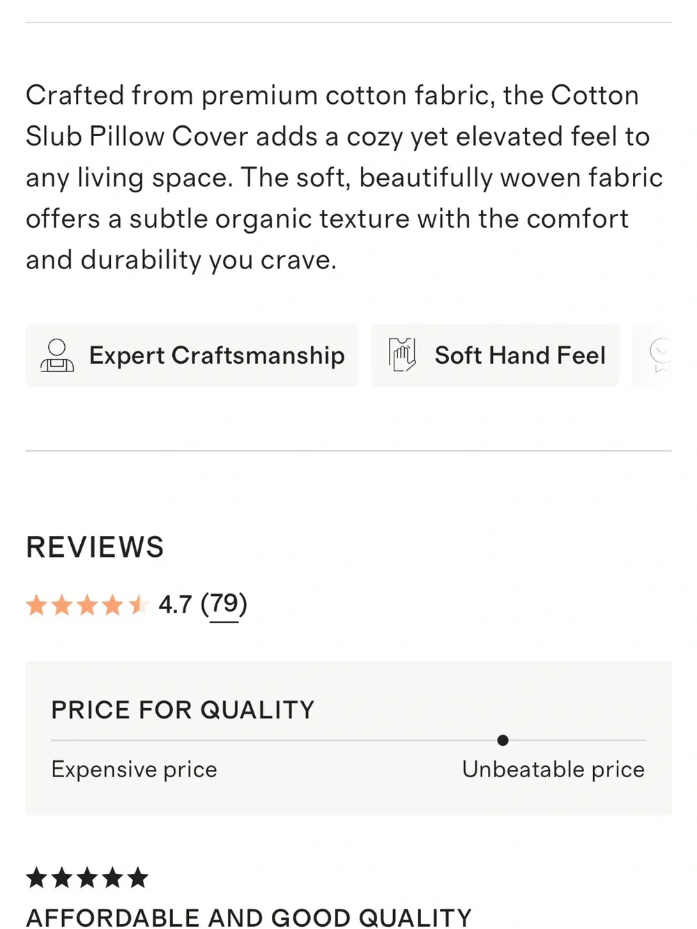 Quince Cotton Olive Textured Square Throw Pillows 20x20 - Retail $80